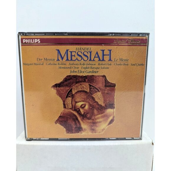 Handel Messsiah Monteverdi Choir English Baroque Soloists Philips 1982 - Picture 1 of 9